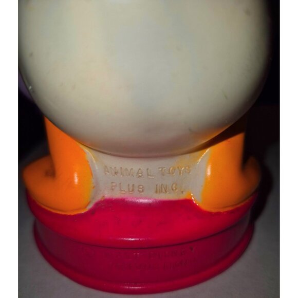 Donald Duck Vintage Plastic Coin Bank - Picture 8 of 9